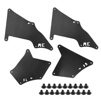 Передние и задние автомобильные брызговики, 4 шт./компл., брызговики, брызговики, крылья, внешние детали для Toyota Land Cruiser Prado 2003-09