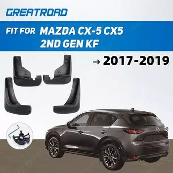 Передние и задние автомобильные брызговики для Mazda CX-5 CX5 2nd Gen KF 2017 2018 Брызговики Брызговики автомобиля 2017-