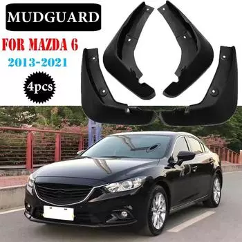 Передние и задние автомобильные брызговики для Mazda 6 GJ GL Atenza 2013-брызговики, брызговики, крыло, автомобильные аксессуары