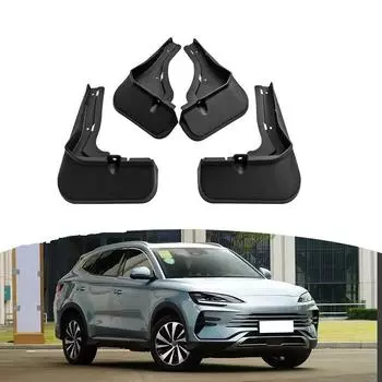 Передние и задние брызговики для BYD Seal U 2023 2024, брызговики, защита колеса, крыло чёрный