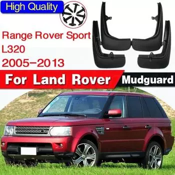 Передние и задние брызговики в оригинальном стиле, подходят для Range Rover Sport L320 2005-2013, брызговики Fender, автомобильные аксессуары 2012 2010 2011