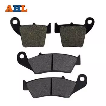Передние и задние мотоциклетные тормозные колодки AHL для Honda CRF250R CRF250 X CRF450R CRF450 X 2002-2015 CRF 250 450 R, тормозные колодки для дисков 1 pair Rear