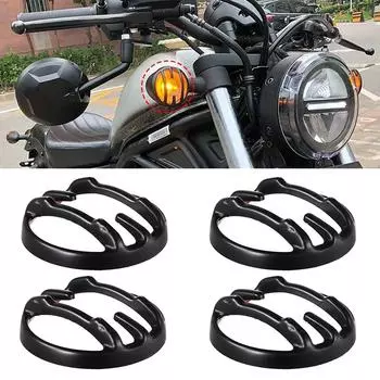 Передние и задние поворотники, задние фонари, гриль ABS для Honda Rebel CMX 250 500 300 1100, модель мотоцикла Tail Light Cover