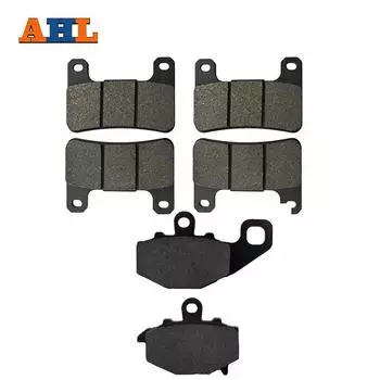 Передние и задние тормозные колодки AHL для мотоцикла KAWASAKI ZX10R Z1000SX Z1000 ZX1000 Z1000ZR ZR1000 Ninja ABS FA379 FA192 1 pair front