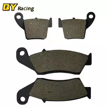 Передние и задние тормозные колодки для мотоцикла Honda CRF250R CRF250 X CRF450R CRF450 X 2002-2015 CRF 250 450 R тормозной диск Rear Brake Pads
