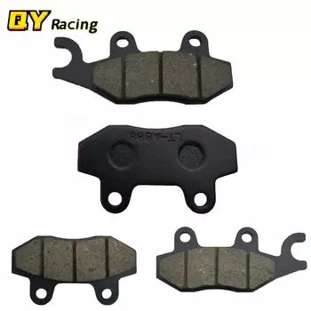 Передние и задние тормозные колодки мотоцикла для Yamaha YFM 700R YFM700R Raptor YFM 700 2006-2015 YXR450 Rhino YXR 660 2004-2007 Front Right