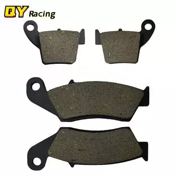 Передние и задние тормозные колодки мотоцикла для Honda CRF250R CRF250 X CRF450R CRF450 X 2002-2015 CRF 250 450 R тормозной диск Rear Brake Pads