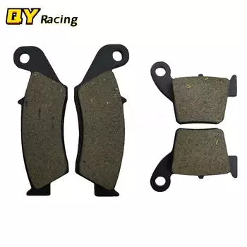 Передние и задние тормозные колодки мотоцикла для HONDA CRF250R CRF250X 2004-17 CR125R CR250R CR125 CR250 R 02-07 CRF450R 02-16 CRF450X 05-17 Rear Brake Pads