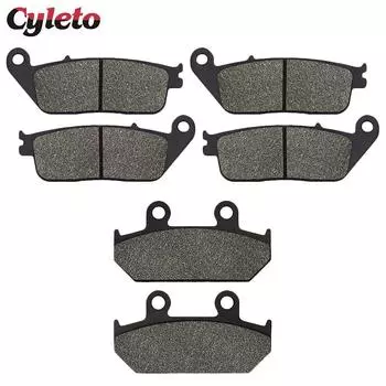 Передние или задние тормозные колодки Cyleto для мотоцикла Suzuki AN650 AN 650 Burgman 650 Executive 2004-2013 2014 2015 2016 2017 1 Pair Rear