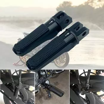 Передние подножки REALZION для мотоцикла, подставка для педали, подножка для YAMAHA FJR 1300 FZ1 FZ400 FZ6R XJR400 YZF 1000 R1 YZFR1 CHINA серый