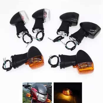 Передние указатели поворота мотоцикла, индикатор для Kawasaki ZX900 Ninja ZX-9R ZX9R 1994-2003 1998 1999 2000 2001 2002 белый