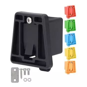 Передний багажник велосипеда, усиленный стекловолокном PA66, кронштейн для сумки-адаптера для Brompton F Red