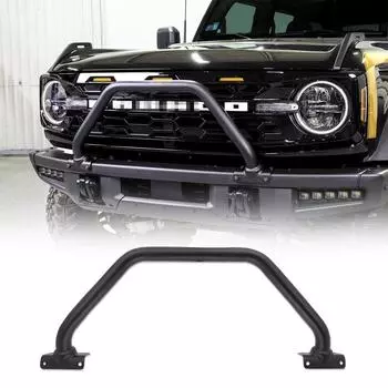 Передний бампер Bull Bar OEM версия Bull Bar для Ford Bronco 2021 2024 2024 не для Ford Bronco Sport чёрный