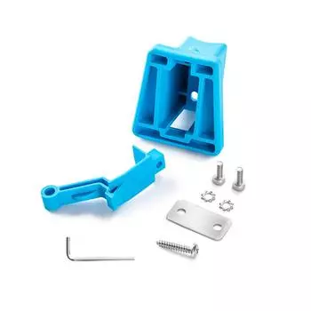 Передний держатель для переноски сумки с винтовыми аксессуарами, адаптер для крепления велосипеда Pig Nose для складного велосипеда Brompton чёрный