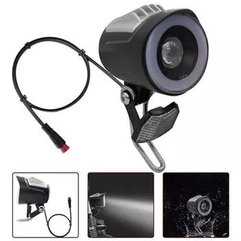 Передний фонарь E Bike, светодиодные фары, дневные ходовые огни