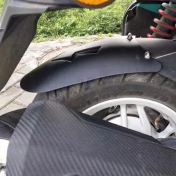 Передний и задний брызговик мотоцикла, прочное украшение, простая в установке крышка сзади 25x15 cm_Style B