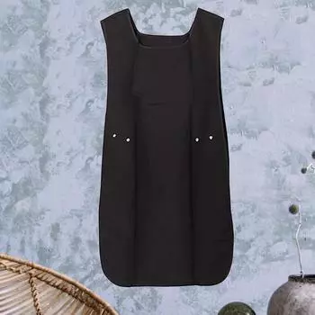 Передний и задний однотонный фартук для стрижки парикмахерских салонов для парикмахера-стилиста