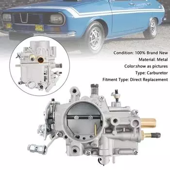 Передний карбюратор 14186001 для Renault R12 1.6L 1969-1995