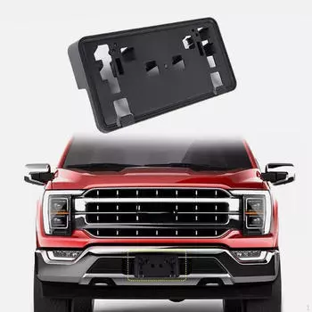 Передний кронштейн для крепления номерного знака, прочный автомобильный держатель, легко устанавливаемый