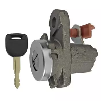 Передний левый цилиндр замка двери водителя с 1 ключом для Mazda 3 2004-2009