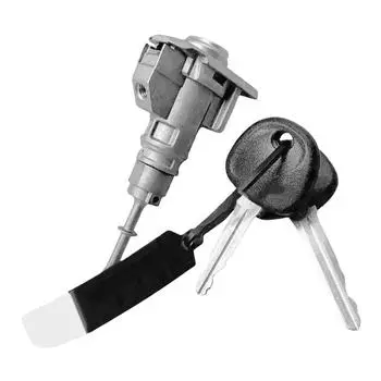 Передний левый цилиндр замка двери водителя с 2 ключами для Hyundai Santa Fe 2007-2010