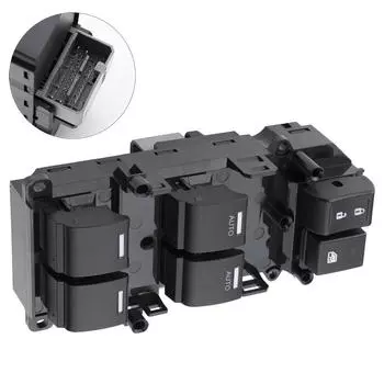 Передний левый главный переключатель стеклоподъемника и блокировки дверей для 2009-2014 Acura TSX 35750-TL2-A12