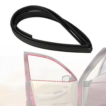 Передний левый направляющий бархотный уплотнитель стекла двери 68151-02050 для Toyota Corolla 2002-2008