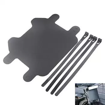 Передний номерной знак мотоцикла из углеродного волокна номерной знак электромобиля для SURRON SUR-RON Light Bee Light X Segway X260 чёрный