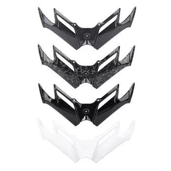 Передний обтекатель мотоцикла, крылышко, улучшающее устойчивость при езде, аэродинамическое крыло для Nmax125 Nmax155 202 Carbon Fiber Style