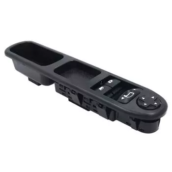 Передний передний левый электронный переключатель стеклоподъемника переключатель контроллера окна 6554QC замена для for Citroen C3 чёрный