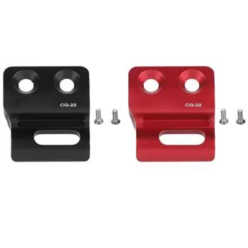 Передний переключатель передач, держатель, алюминий, обработка на станке с ЧПУ, анодированное оксидное покрытие, дорожный передний переключатель передач Black