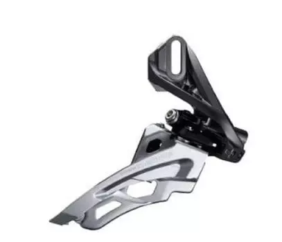 Передний переключатель SHIMANO с прямым креплением, боковой поворот 3X10S, совместимый с верхней частью IFDM6000D6, DEORE FD-M6000, передача 40-42T серебряный