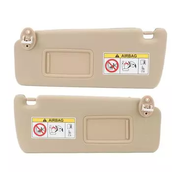 Передний солнцезащитный козырек бежевый сменный солнцезащитный козырек для Land Cruiser Prado 20102023 с левым рулем Left