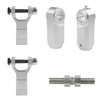 Передний задний спуск для 700 700R YFM700 2006-2017 Коррозионностойкий нержавеющий стальной спуск красный