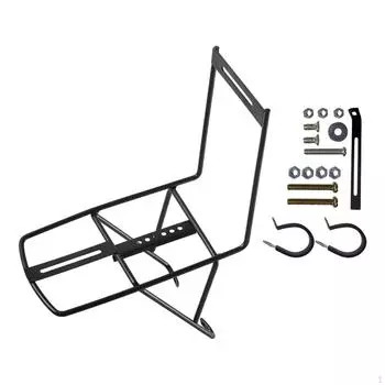 Передняя багажная сумка для велосипеда, полка для багажа, крепление для вилки велосипеда, легко устанавливается Iron