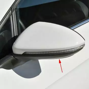Передняя боковая крышка основания зеркала заднего вида, нижний нижний держатель, подходит для Volkswagen Golf MK7 GTI 7 MK7.5 R, сменные автомобильные аксессуары
