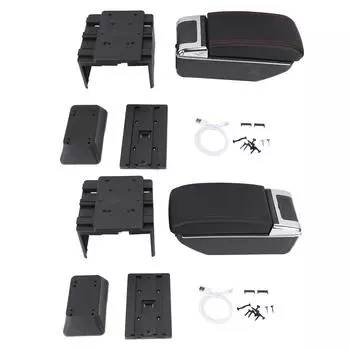 Передняя центральная консоль подлокотник ящик выдвижной подлокотник органайзер чехол для хранения подходит для большинства V Black Line