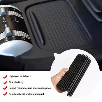 Передняя часть автомобиля 7L5862531, держатель для чашки на центральной консоли, крышка для штор, подходит для Porsche Cayenne 2003-2005 2006 2007 2008 2009 2010 чёрный