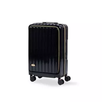 Передняя часть с S-образной застежкой-молнией и USB-чашкой, 360-градусный двойной чехол для деловых поездок с [Chiaki], открывающийся, открывающийся, чемодан, ручная кладь, стопор,