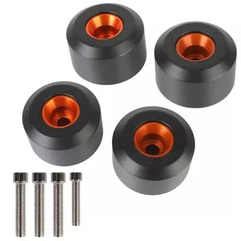 Передняя и задняя вилка для мотоцикла, слайдер рамы, 4 шт. DUKE 390 (13-15) DUKE 125/200 RC 390 2014-2015 RC 125/200 Защитные накладки для защиты от столкновений