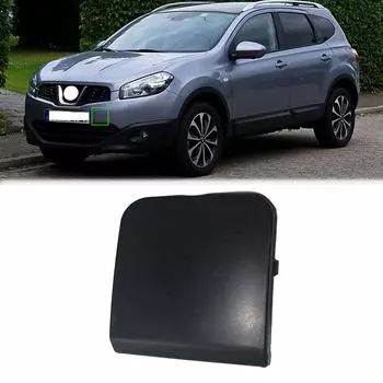 Передняя крышка из АБС-пластика для буксировочной проушины для Nissan Qashqai J10 2010 2011 2012 2013 2014, сменные аксессуары 622A0BR00H