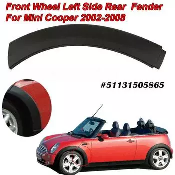 Передняя левая нижняя накладка колесной арки на крыло для Mini Cooper 02-08 #51131505865