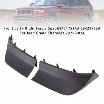 Передняя левая+ правая накладка Spat 68421752AA 68421753A для Jeep Grand Cherokee 21-24