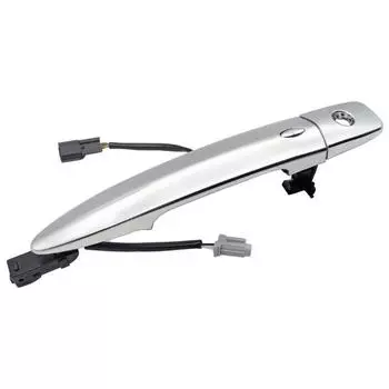 Передняя левая внешняя дверная ручка, крышка, защита от грязи, водонепроницаемый чехол, совместимый с Leaf 806469N00A 806451AA0A 12459871