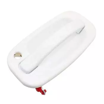 Передняя левая водительская белая дверная ручка для Silverado Sierra 1999-2007 19356468