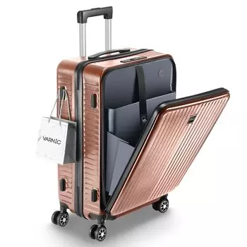 Передняя многофункциональная сумка для переноски Ultra Front Carry с USB-накопителем TSA, 360-градусной двойной вибрацией, деловая поездка, S [VARNIC] чемодан, открытый, чехол,