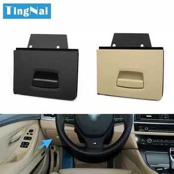 Передняя панель автомобиля с левым рулем, левый лоток для водителя, бардачок для BMW 5 серии F10 F11 M5 520i 525i 528i 530i 2010-2016 чёрный