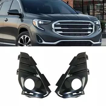 Передняя правая + левая боковая крышка противотуманной фары с отверстием для GM GMC Terrain 2018-2021