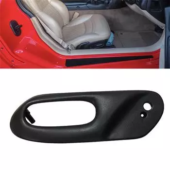 Передняя правая пассажирская черная накладка безеля переключателя сиденья подходит для Chevy Corvette 1997-2004