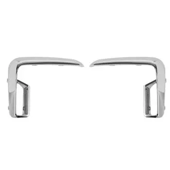 Передняя противотуманная фара, рама, решетка переднего бампера, хромированная отделка, декоративная полоса для 7 серии G11 G12 LC Left: 51118079585